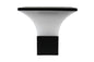 Fence Light Square Cone-Shaped Wall Black — LL 7481-BK