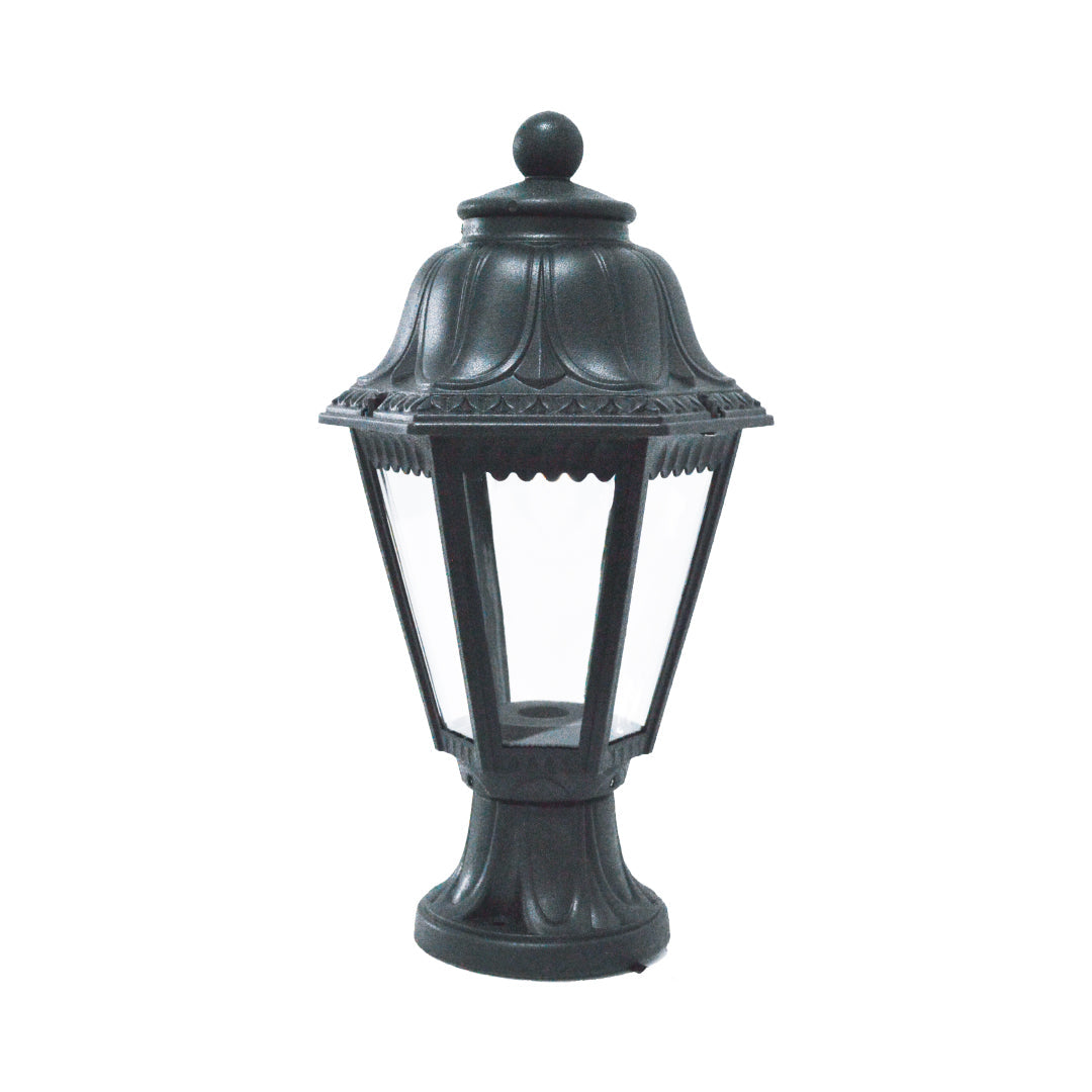 Garden Light Ornamental Outdoor Gate Black — LL 905C-BK