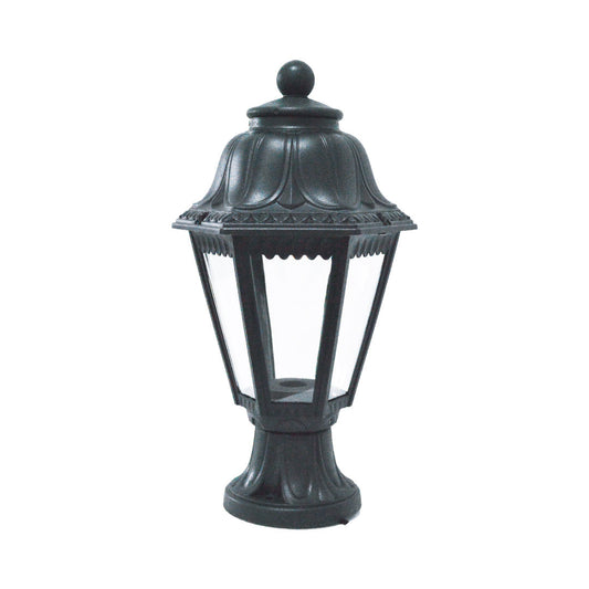 Garden Light Ornamental Outdoor Gate Black — LL 905C-BK