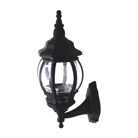 Fence Light E27 40W Black — LL 906A-BK