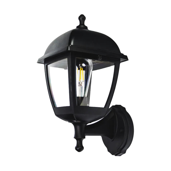 Wall Light E27 Plastic 40W Black — LL 913B-BK
