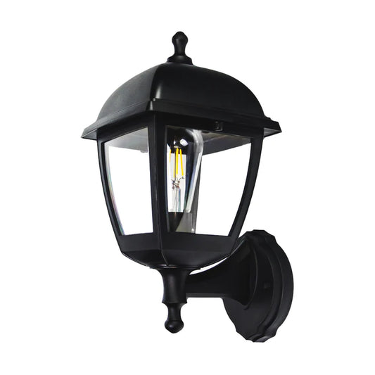 Wall Light E27 Plastic 40W Black — LL 913B-BK