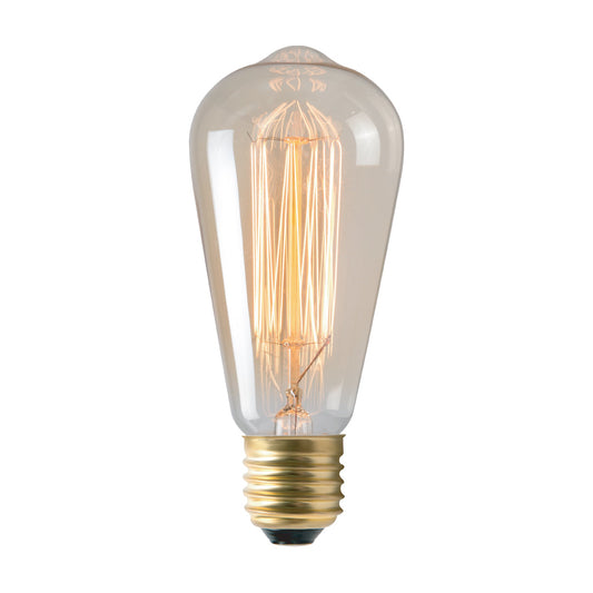 Retro Bulb E27 60W Clear — LR ST64