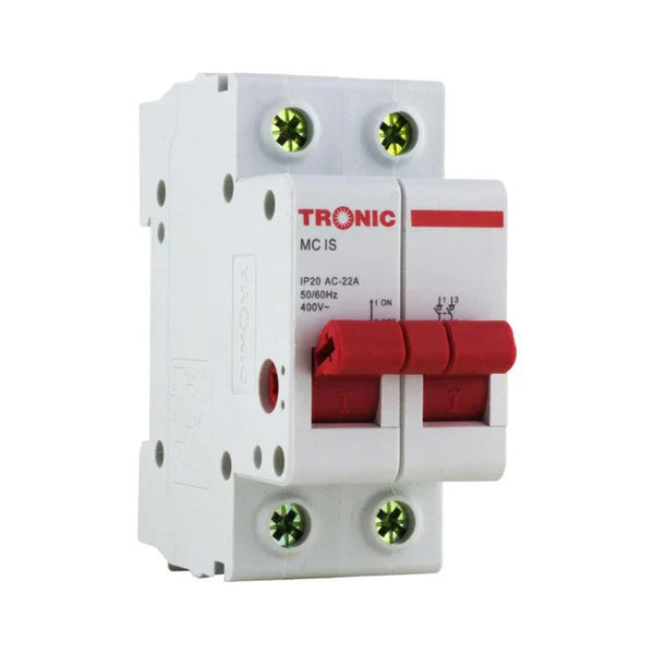 Mcb Isolator 2Pole 100A Multi-Colour — MC IS2P-100