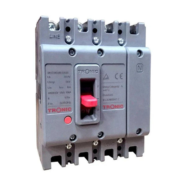 Mccb Range 4Pole — MG 100L-0100-04