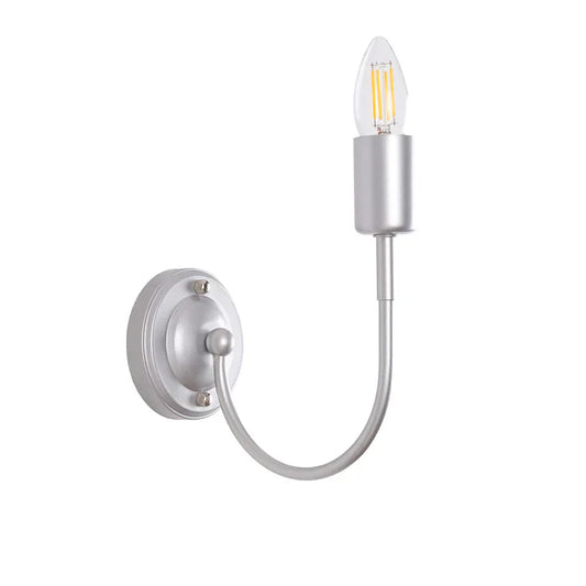 Wall Light E27 Silver — PL 1101-01-SI