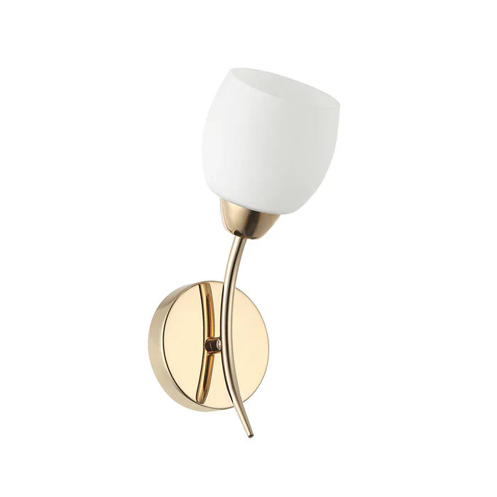 Wall Light Decorative Golden/White Frosted Gold — PL 7010-14-01