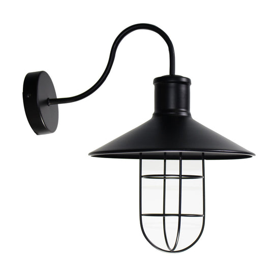 Wall Light E27 Black — PL 8220-BK