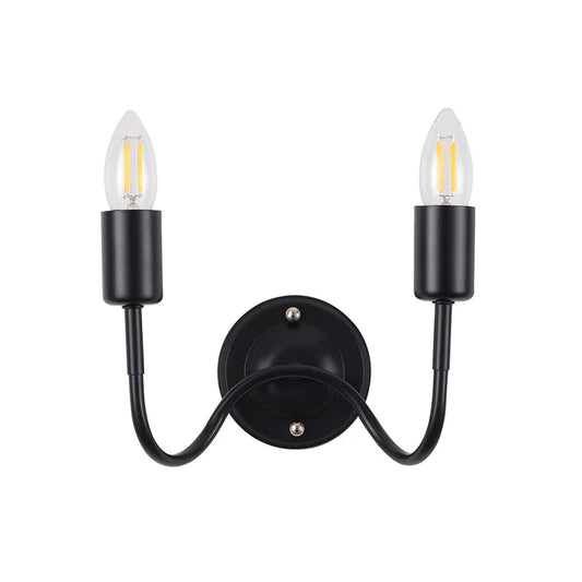 Wall Light Tronic Fitting Iron Black — PL 1101-02-BK