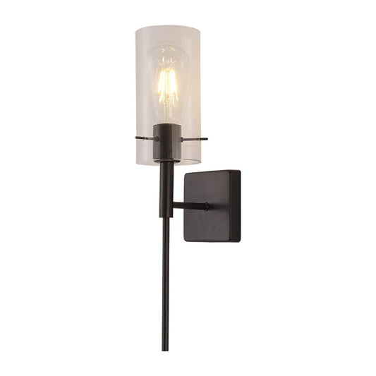 Wall Light Modern Black/Gold Frame Gold — PL 1122-01-GO