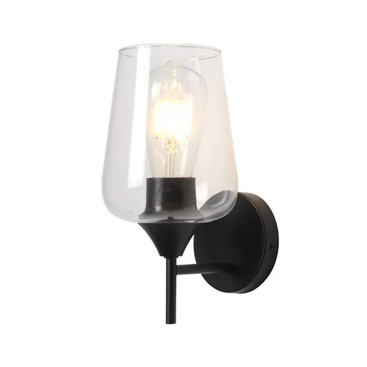 Wall Light E27 Black — PL 1125-RD-01-BK