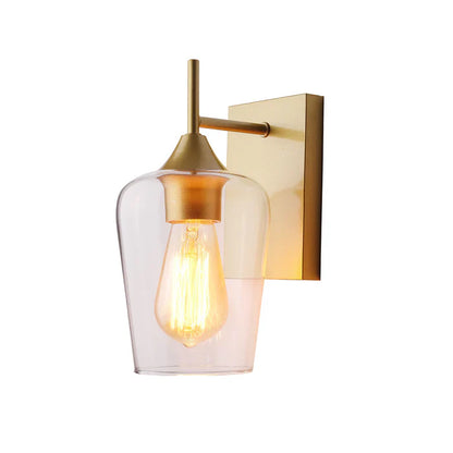 Wall Light E27 Gold — PL 1125-SQ-01-GO