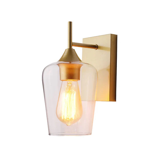 Wall Light E27 Gold — PL 1125-SQ-01-GO