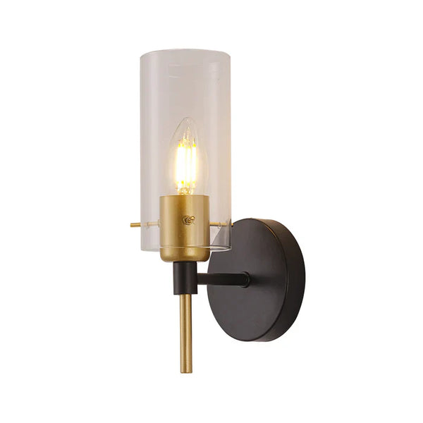 Wall Light Golden Accent Fixture — PL 1127-01-BK