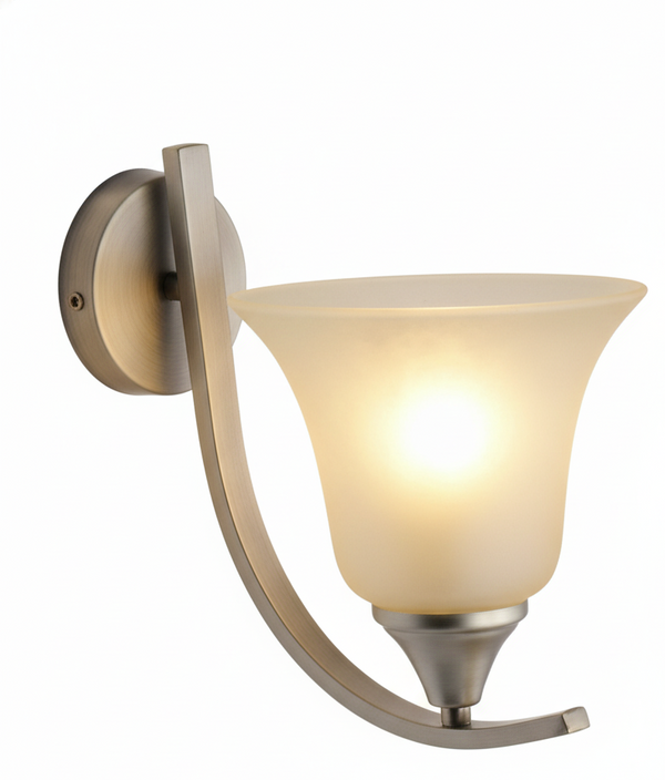 Tronic Wall Light - Silver & White — PL 1146-01-SI