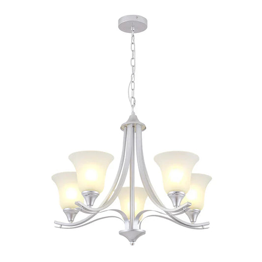 Chandelier E27 Silver — PL 1146-05-SI