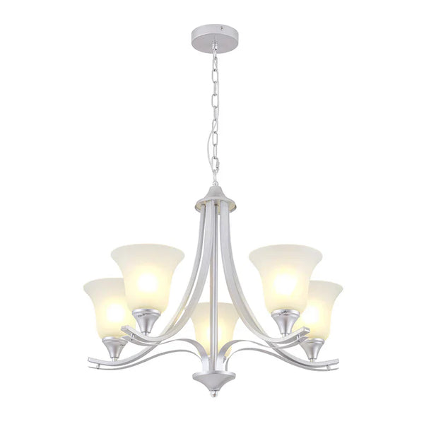 Chandelier E27 Silver — PL 1146-05-SI