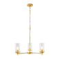 Pendant Light E14 Gold — PL 1148-03-GO