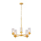 Pendant Light E14 Gold — PL 1148-05-GO