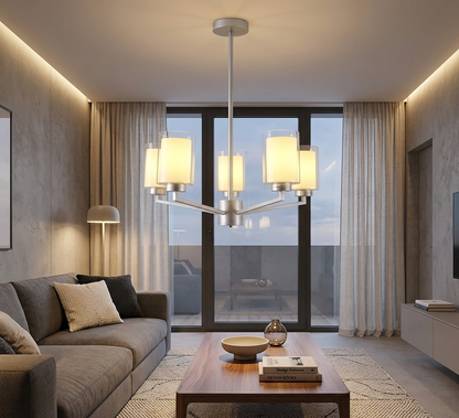 Pendant Light E27 Silver — PL 1149-05-SI