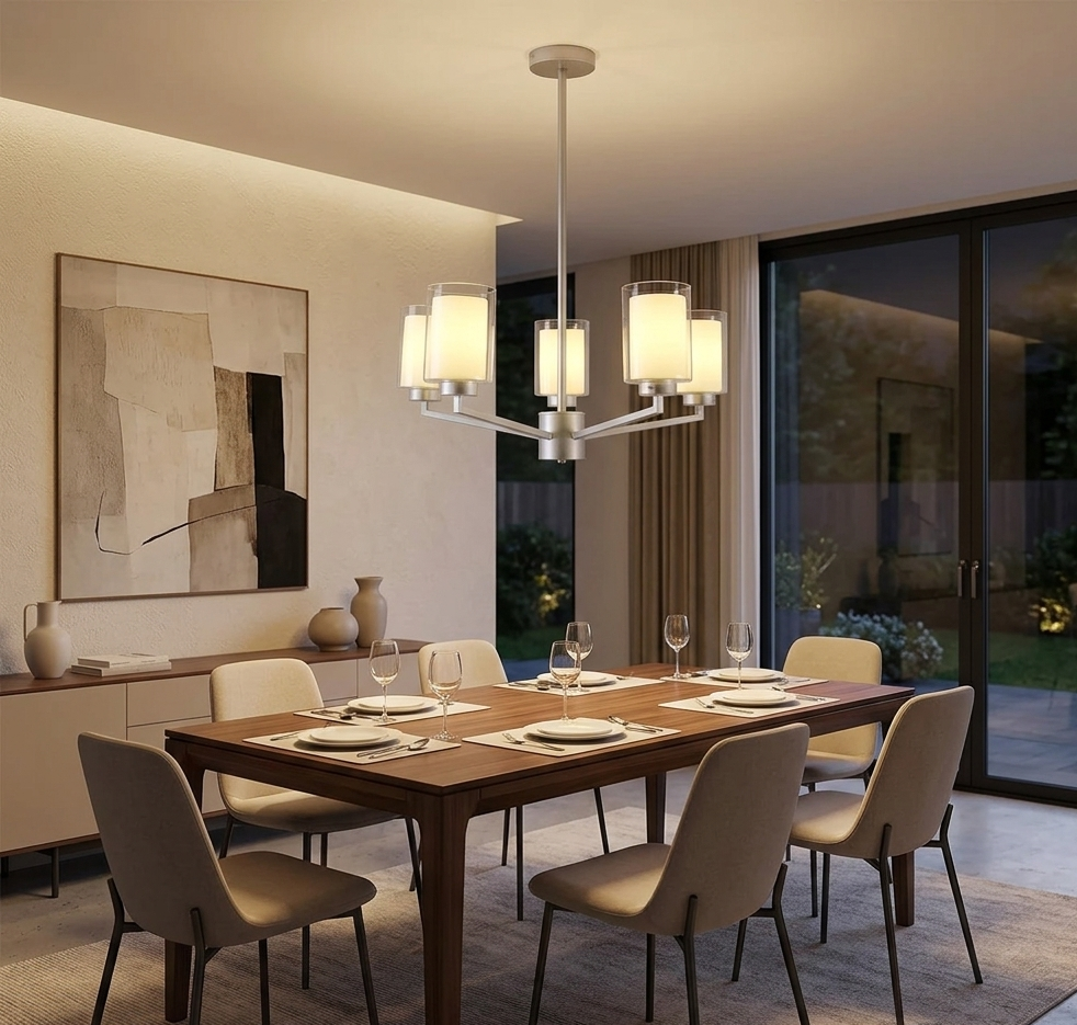 Pendant Light E27 Silver — PL 1149-05-SI