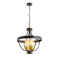 Chandelier E27 Black — PL 1150-04-BK
