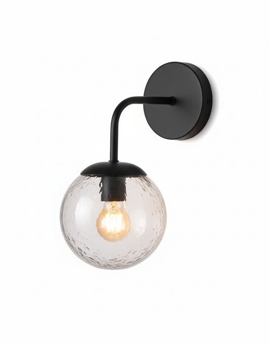Wall Light E27 40W Black — PL 1161-01-BK