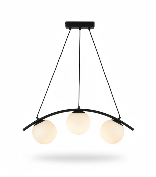 Ceiling Light E27 Black — PL 1172-03-BK