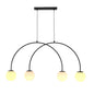 Ceiling Light E27 Black — PL 1174-04-BK