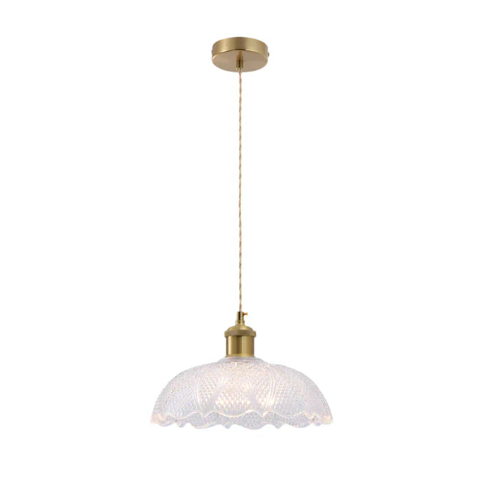 Pendant Light E27 Crystal — PL 2024-06-GL-CL