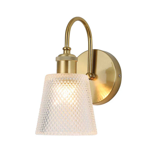 Wall Light E27 Gold — PL 2514-GL-CL