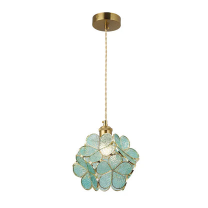 Ceiling Light E27 Floral — PL 2520-GL-BL