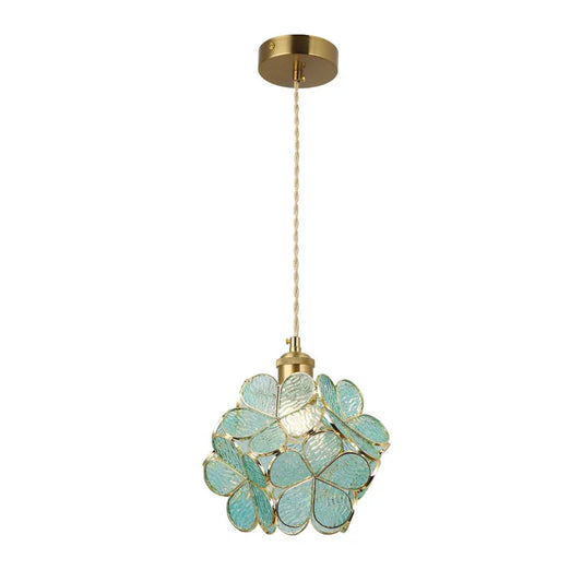 Ceiling Light E27 Floral — PL 2520-GL-BL