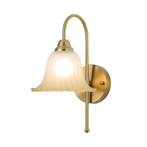 Wall Light E27 White — PL 2527-GL-WH