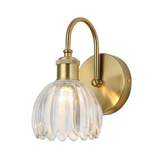 Wall Light E27 Crystal — PL 2532-GL-CL