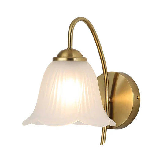 Wall Light E27 White — PL 2545-GL-WH