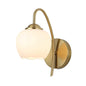 Wall Light E27 White — PL 2549-GL-WH