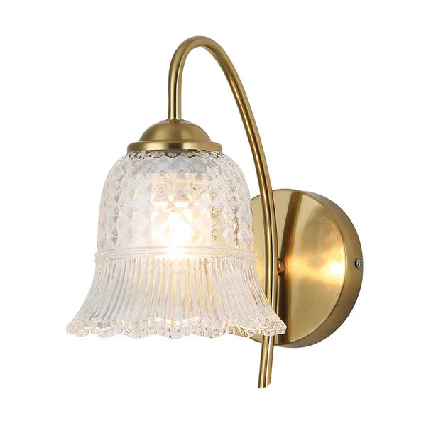 Wall Light E27 Brass — PL 2551-GL-CL