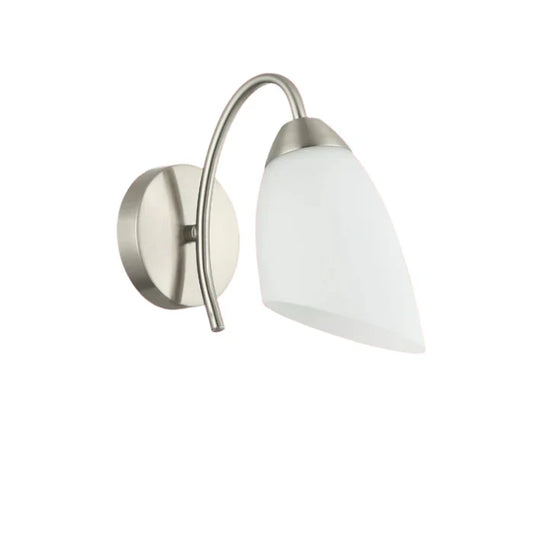 Wall Light Modern Fixture Frosted Black — PL 7011-27-01-BK
