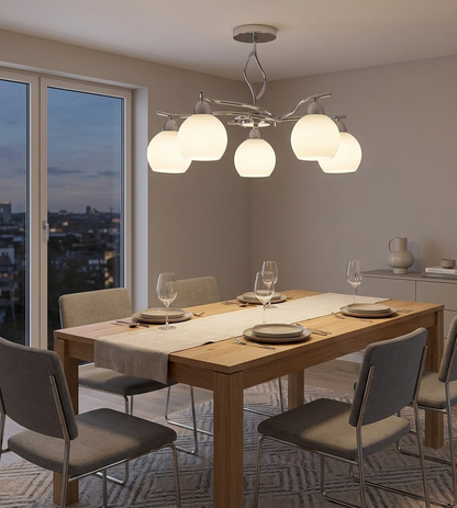 Pendant Light E27 Silver — PL 7013-27-03-SI
