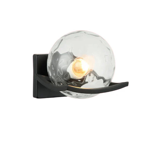 Wall Light E27 Black — PL 7017-27-01-BK