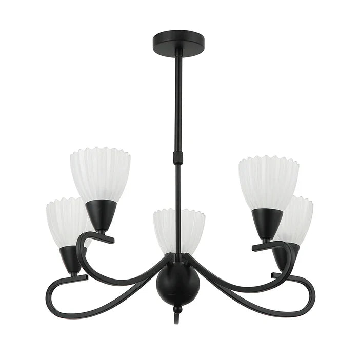 Pendant Light E14 Black — PL 7036-14-05-BK