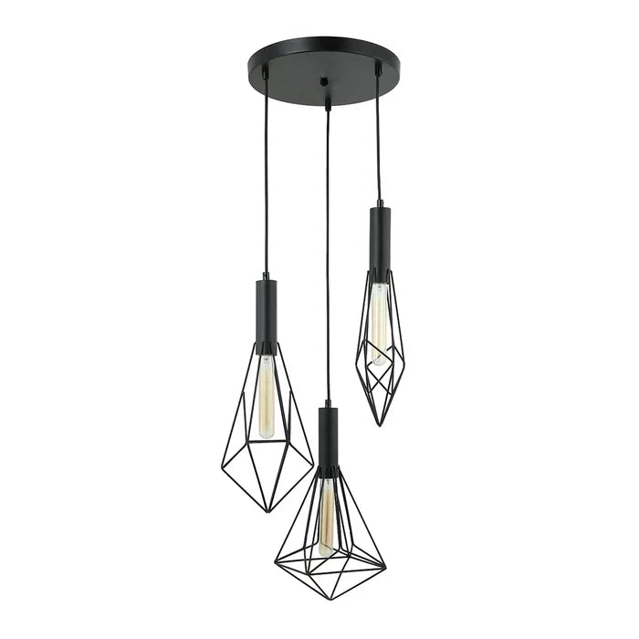 Pendant Light E27 Black — PL 7040-27-03-BK