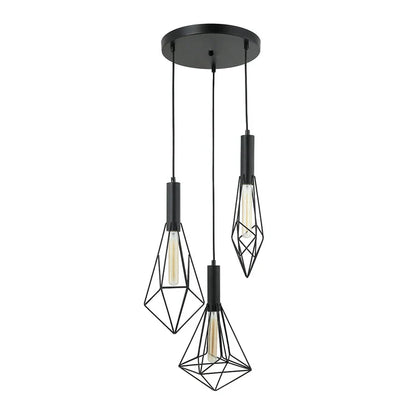 Pendant Light E27 Black — PL 7040-27-03-BK