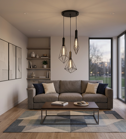 Pendant Light E27 Black — PL 7040-27-03-BK