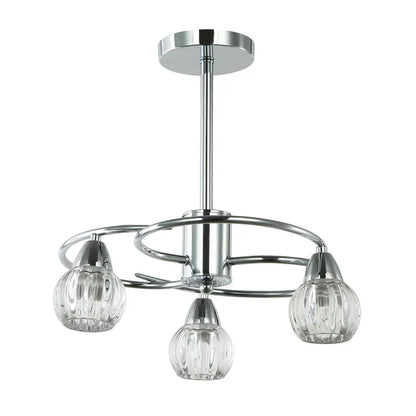 Pendant Light E14 Silver — PL 7041-14-03-SI