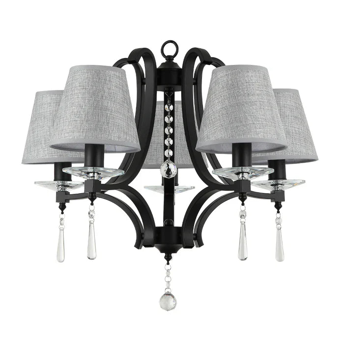 Pendant Light E14 Black — PL 7045-14-05-BK