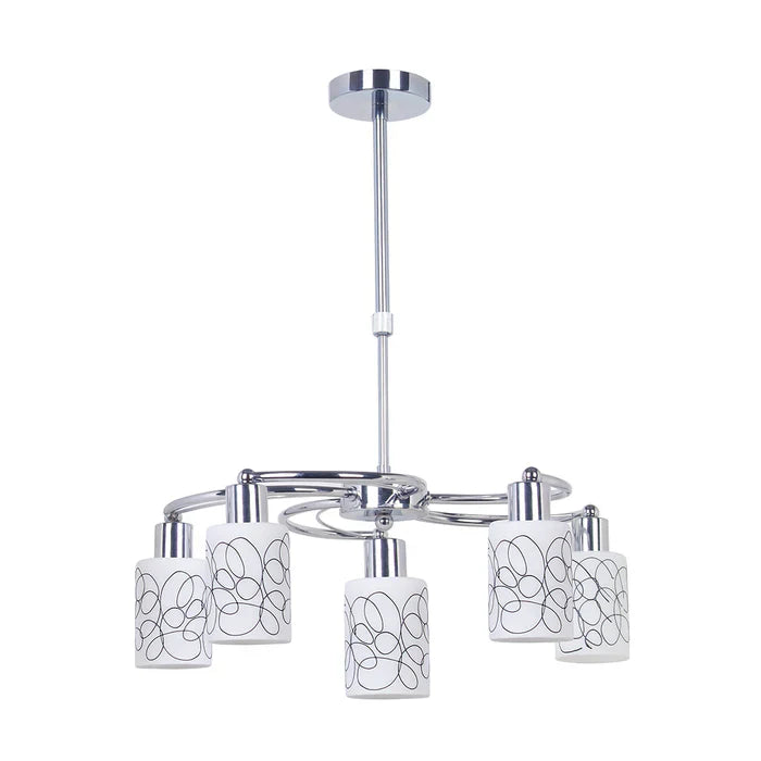 Pendant Light E27 Silver — PL 7048-27-05-SI