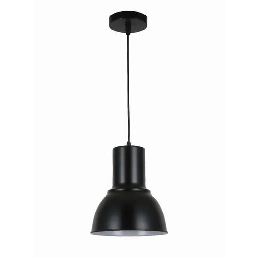 Pendant Light E27 White — PL 7150-BK-WH