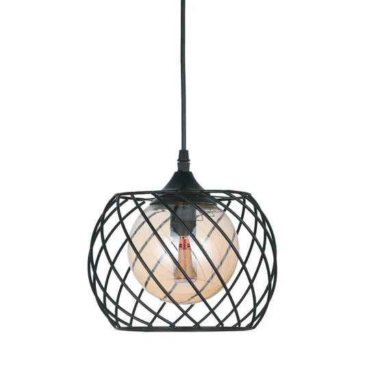 Pendant Light E27 Black — PL 7160-06-BK